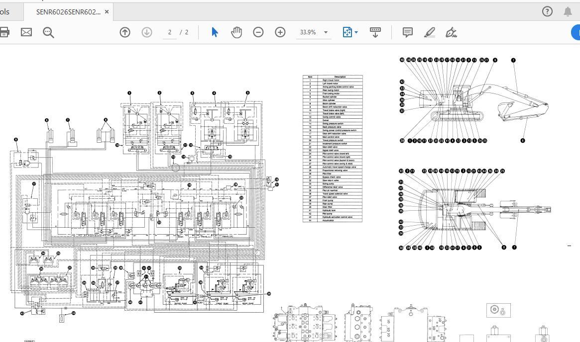 CAT 375 375L 8XG91 UP Excavator Hydraulic Electrical System Attachment 4