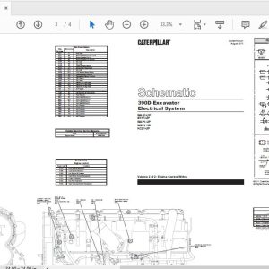 CAT 390D WBT1 UP Excavator Hydraulic Electrical System Attachment 2