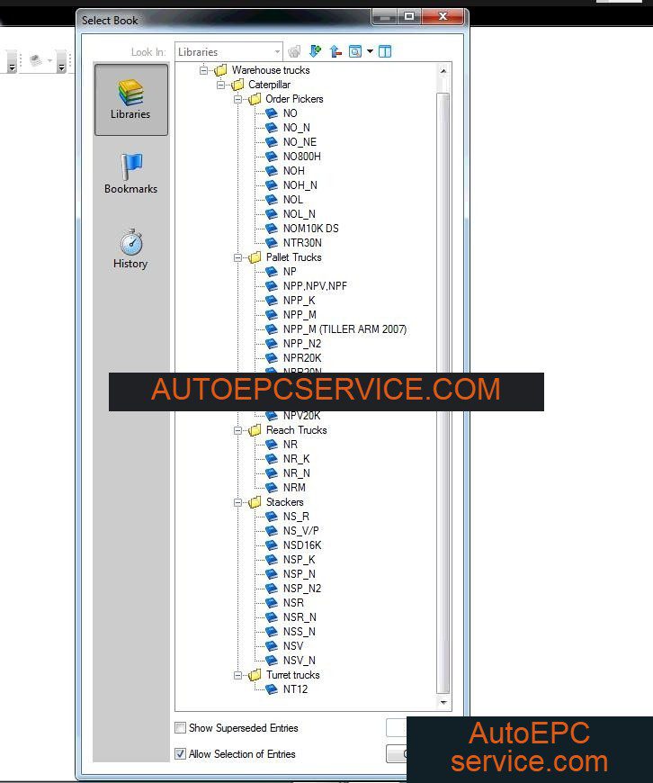 CATERPILLAR WAREHOUSE Forklift 0420186 1
