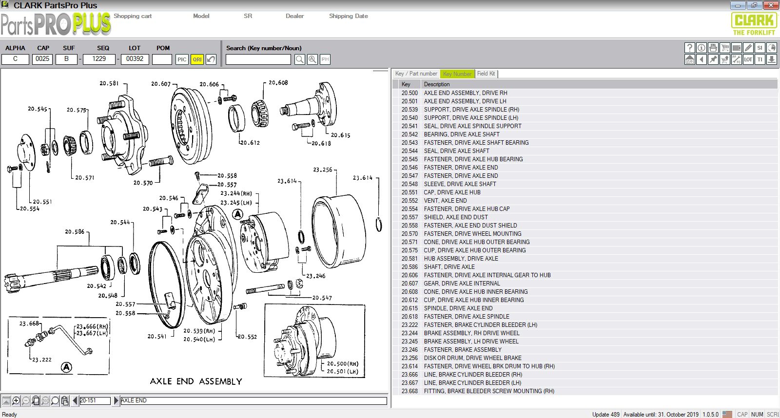 Clark ForkLift Parts Pro Plus v489 082019 8 1