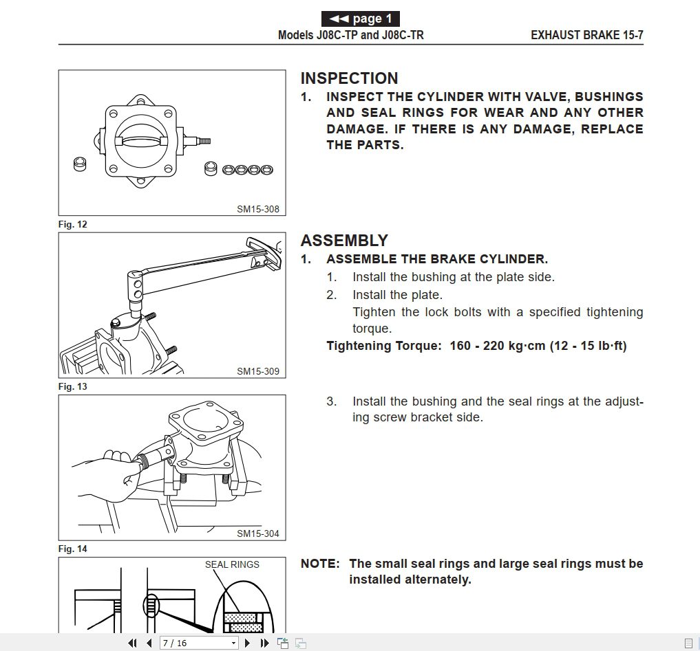 HINO Truck All Series FDFEFFSG 17 1 Workshop Manuals 2002 EN 2
