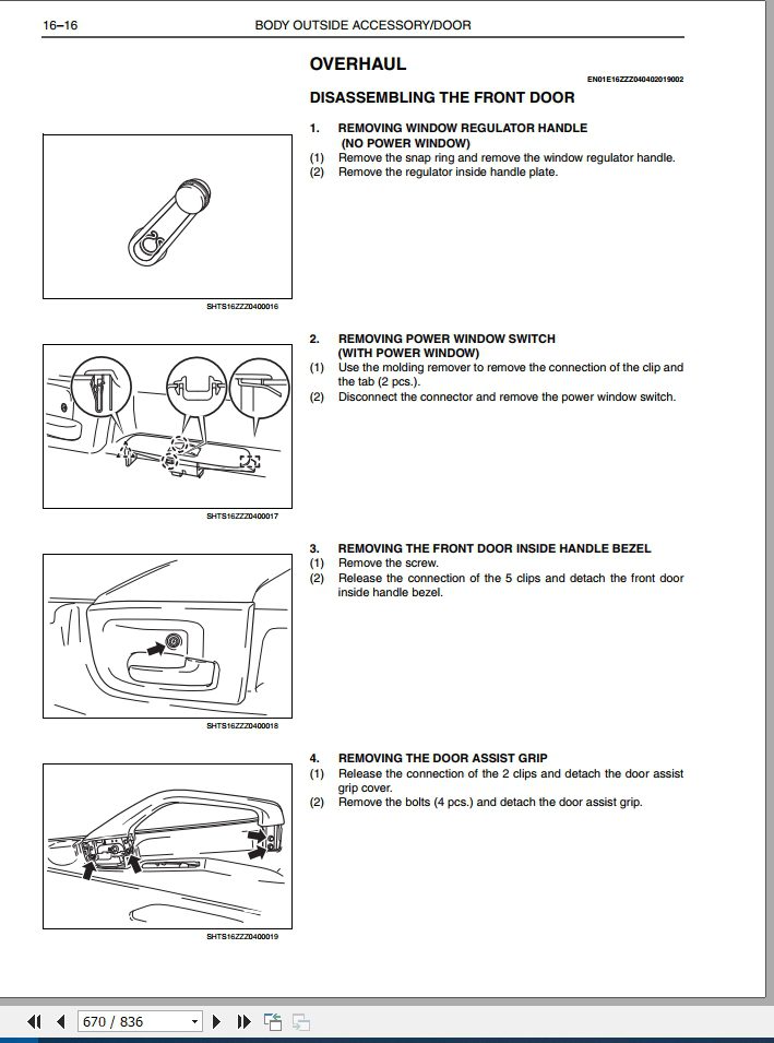 HINO Truck All Series J05E 155 155h 195 195h Workshop Manuals 2014 EN 2