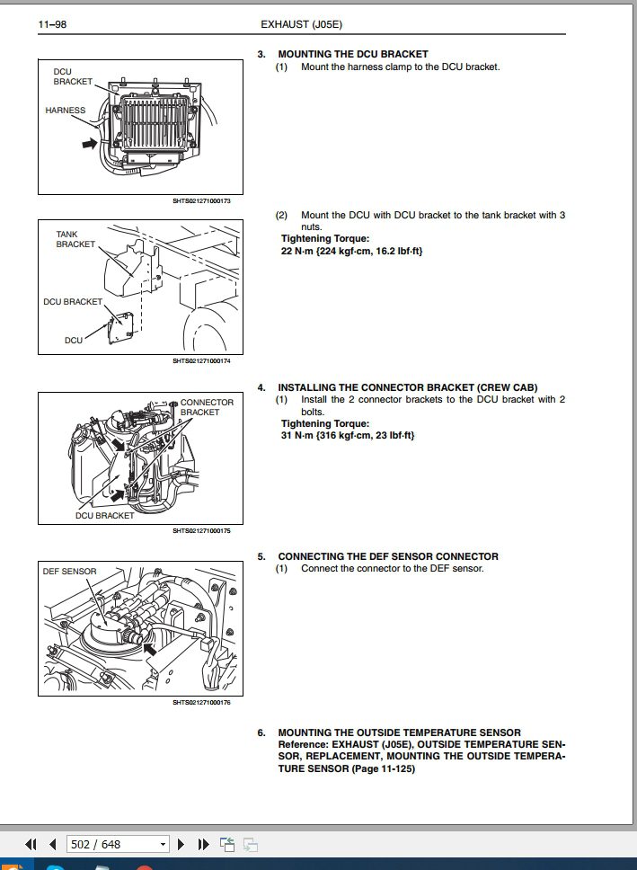HINO Truck All Series J05E 155 155h 195 195h Workshop Manuals 2017 EN 2
