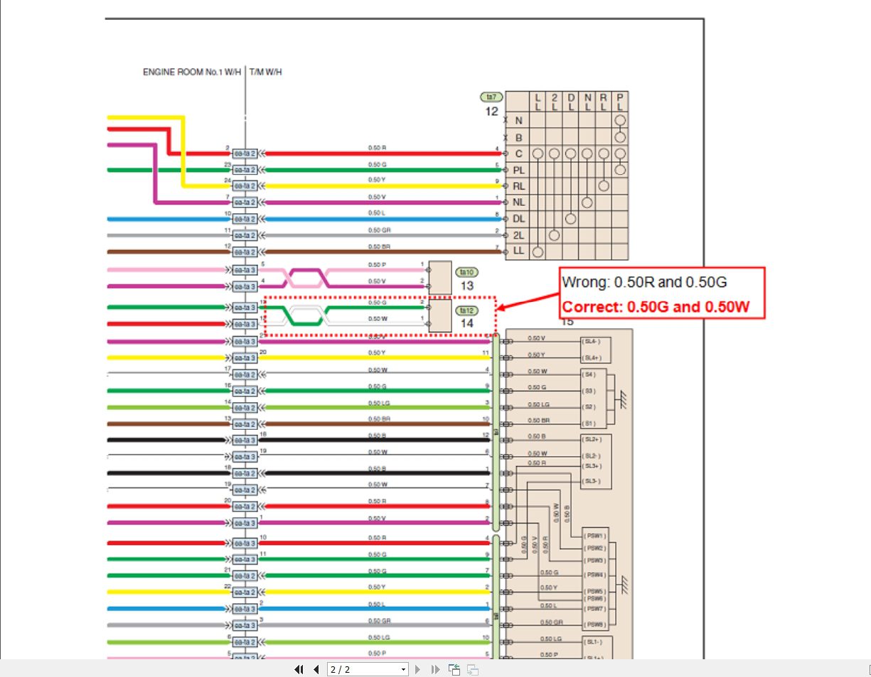 HINO Truck All Series Technical Bulletins Chassis Updates 2019 EN 2