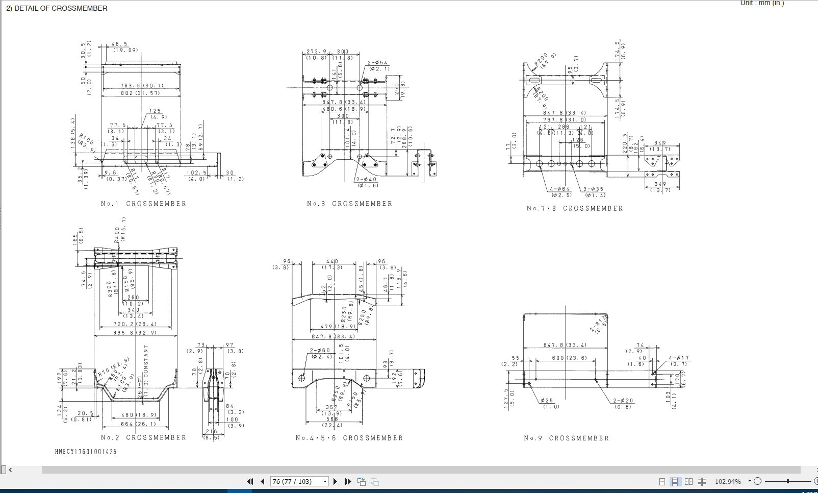 HINO Truck Body Builder Book US007C Manuals Guide 2013 EN 3
