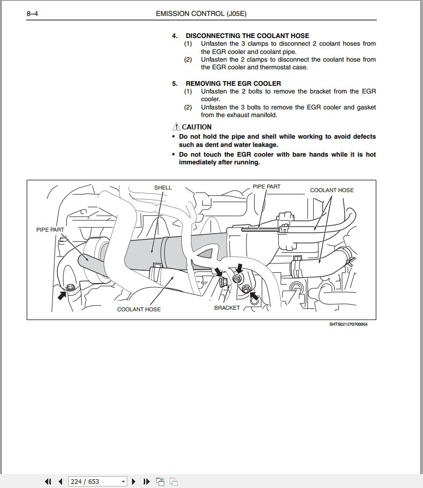 HINO Truck Engine 155 155h 195 195h All Series Workshop Manuals 2019 EN 4