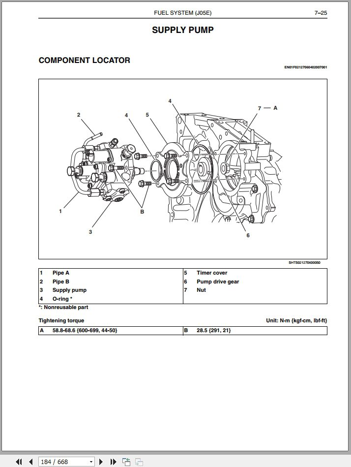 HINO Truck Engine 155 155h 195 195h All Series Workshop Manuals 2019 EN 5