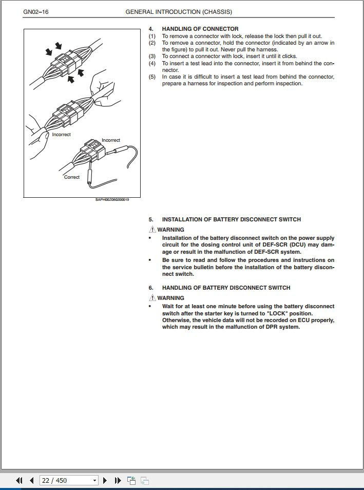HINO Truck Engine All Series 238 258LP 268 338 Workshop Manuals 2012 EN 2