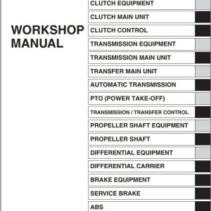 HINO Truck Engine All Series 238 258LP 268 338 Workshop Manuals 2013 EN 1