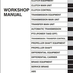 HINO Truck Engine All Series 238 258LP 268 338 Workshop Manuals 2016 EN 1
