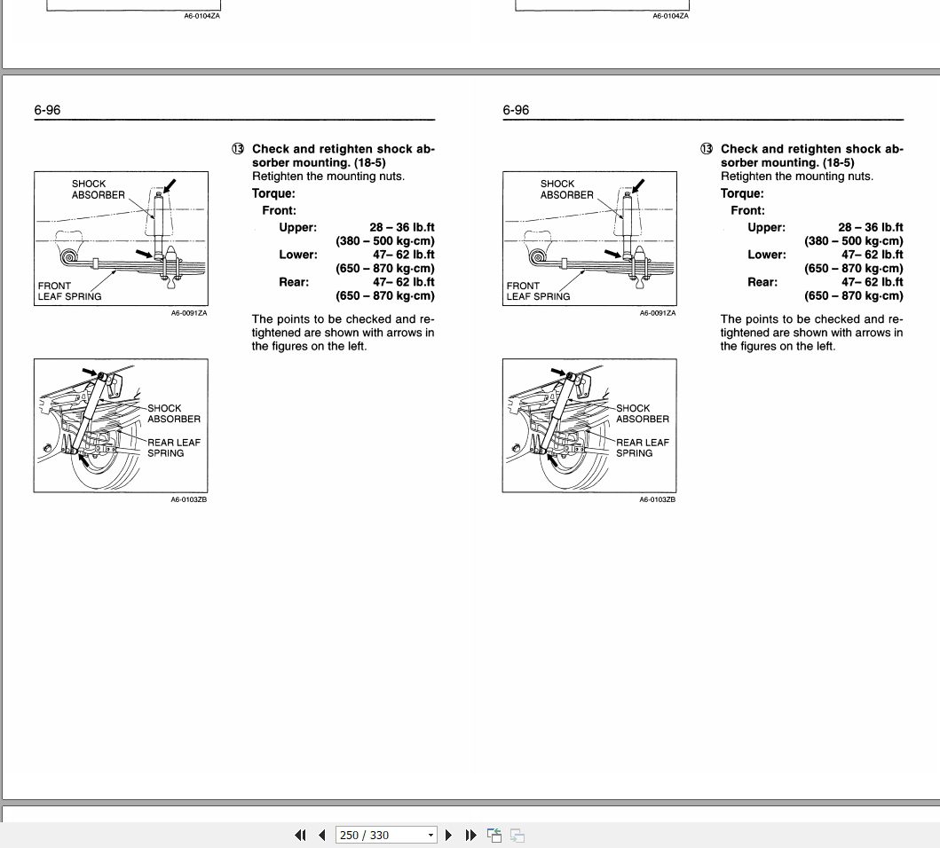 HINO Truck Engine Diesel All Series FD FE and SG Workshop Manuals 2003 EN 3