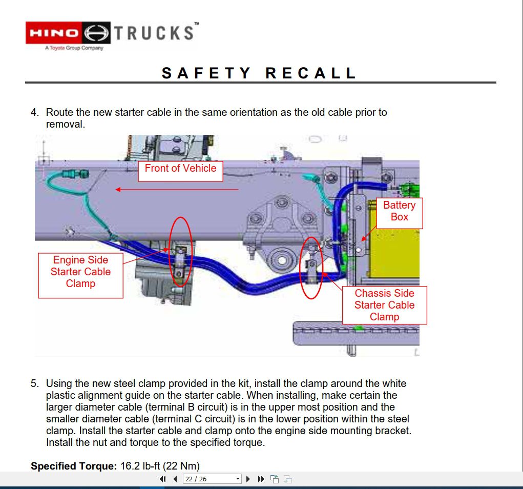 HINO Truck Recall Champaign All Series 2019 EN 7