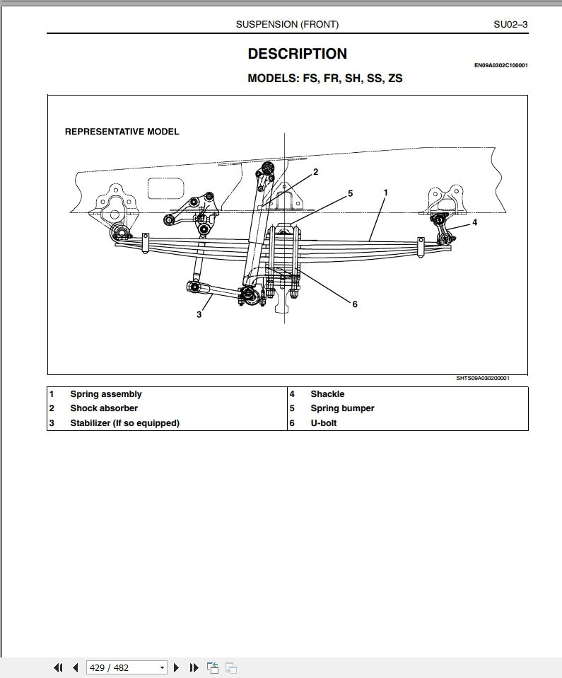 Hino Transmission Steering 700 Brake Direccion Suspension Workshop Manual 4