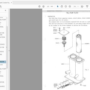 Hitachi Crawler Excavator UH071 Service Manual KM056 00 3