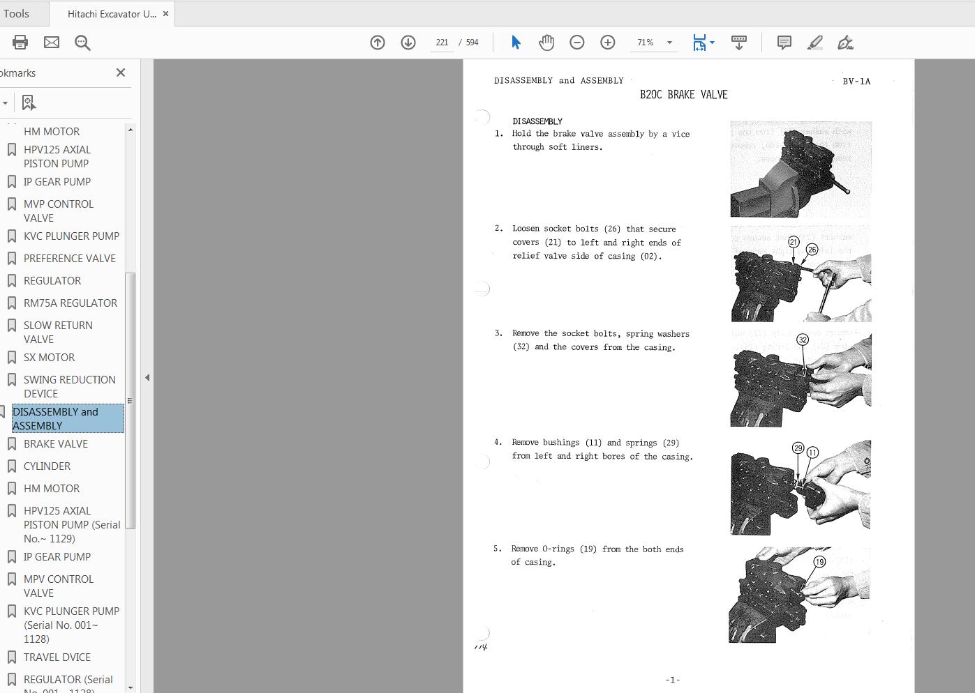 Hitachi Excavator UH121 Service Manual KM020 00 3