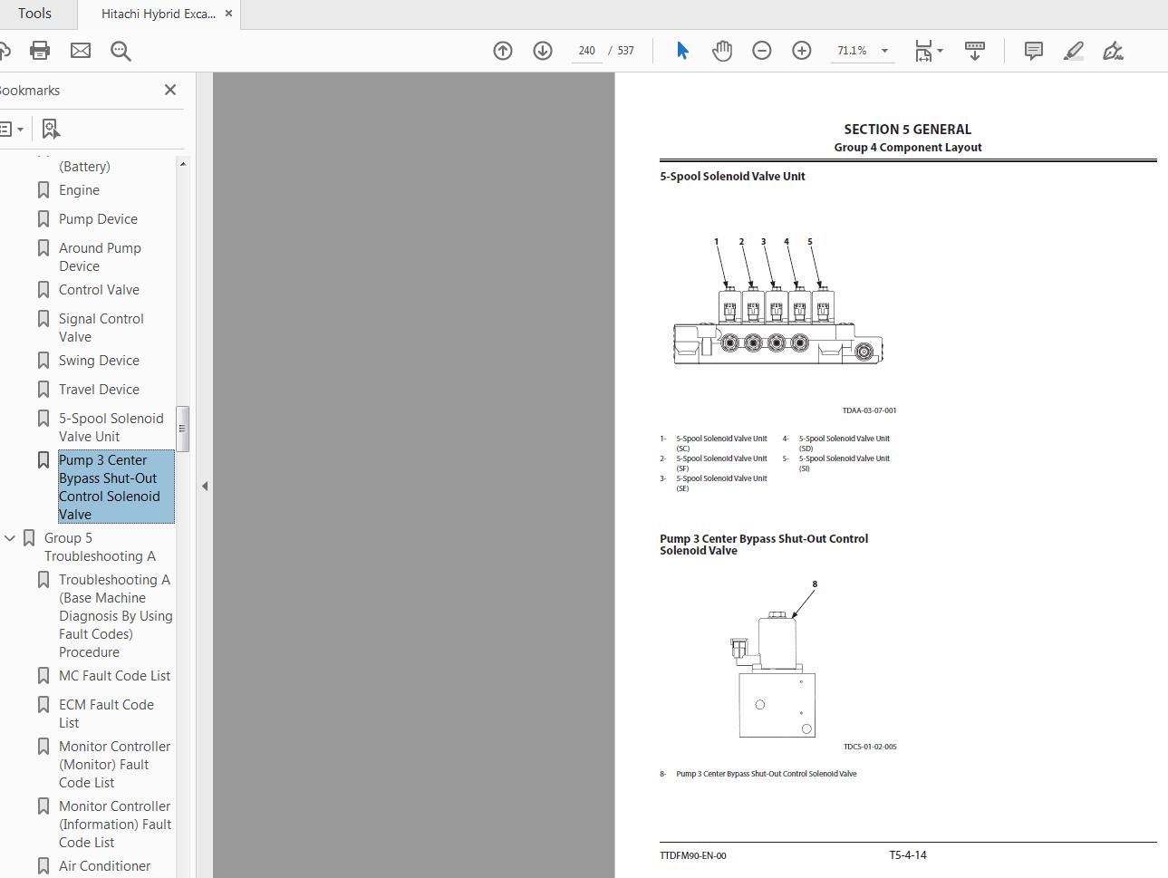 Hitachi Hybrid Excavator ZH200 200LC 5A Technical Manual TTDFM90 EN 00 3
