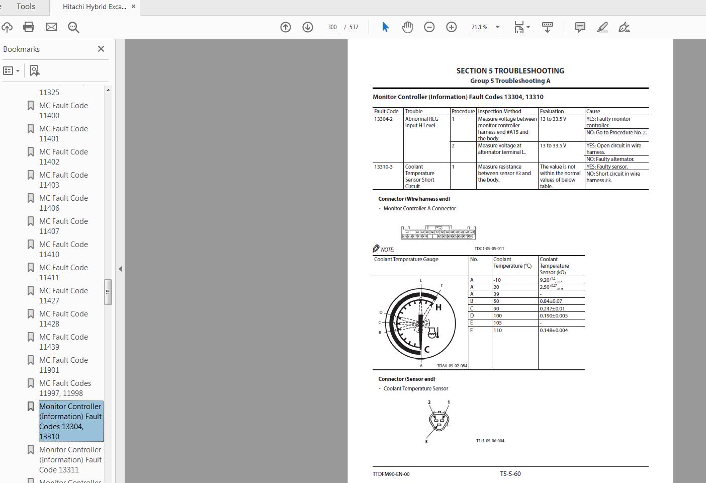 Hitachi Hybrid Excavator ZH200 200LC 5A Technical Manual TTDFM90 EN 00 4