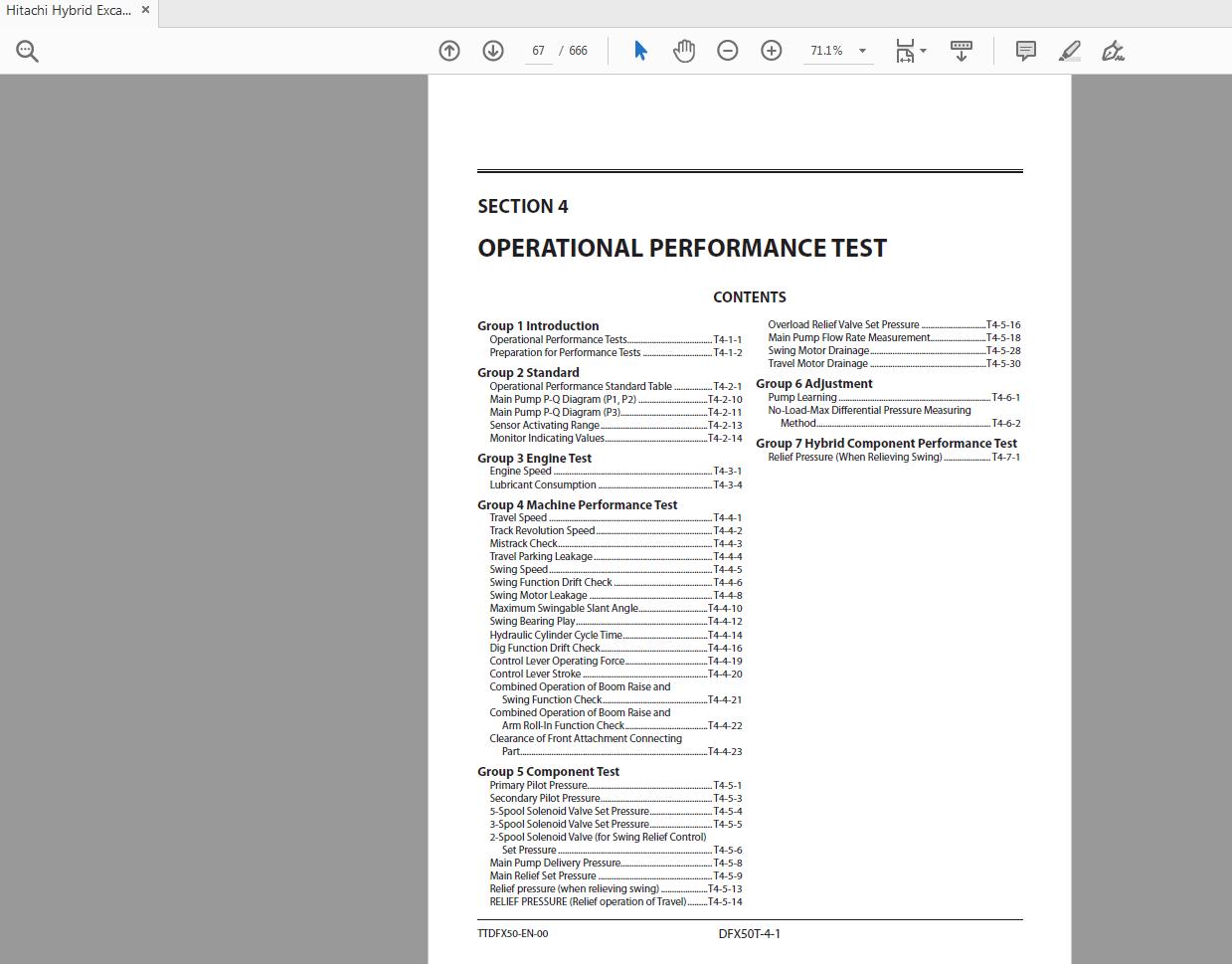 Hitachi Hybrid Excavator ZH210 210LC 6 Technical Manual TTDFX50 EN 00 2
