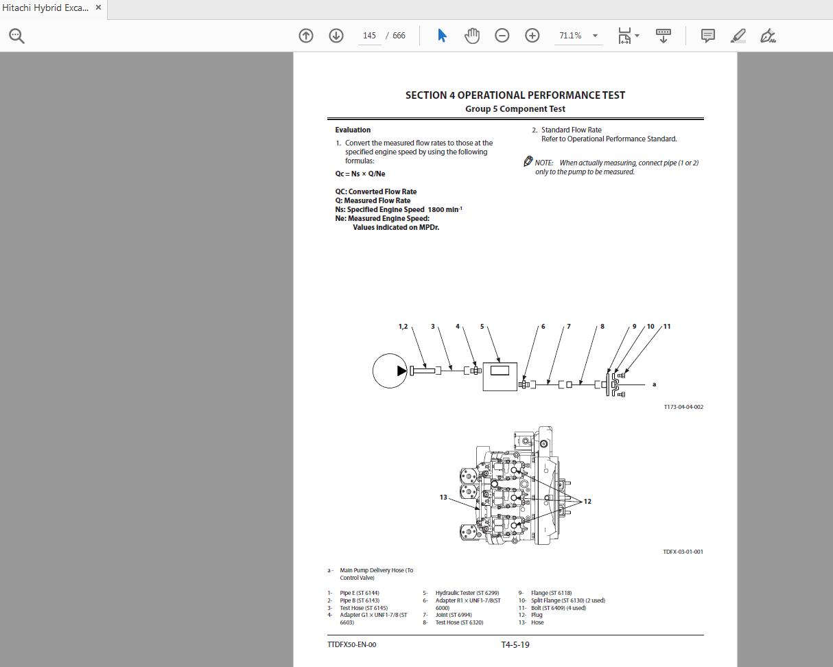 Hitachi Hybrid Excavator ZH210 210LC 6 Technical Manual TTDFX50 EN 00 3