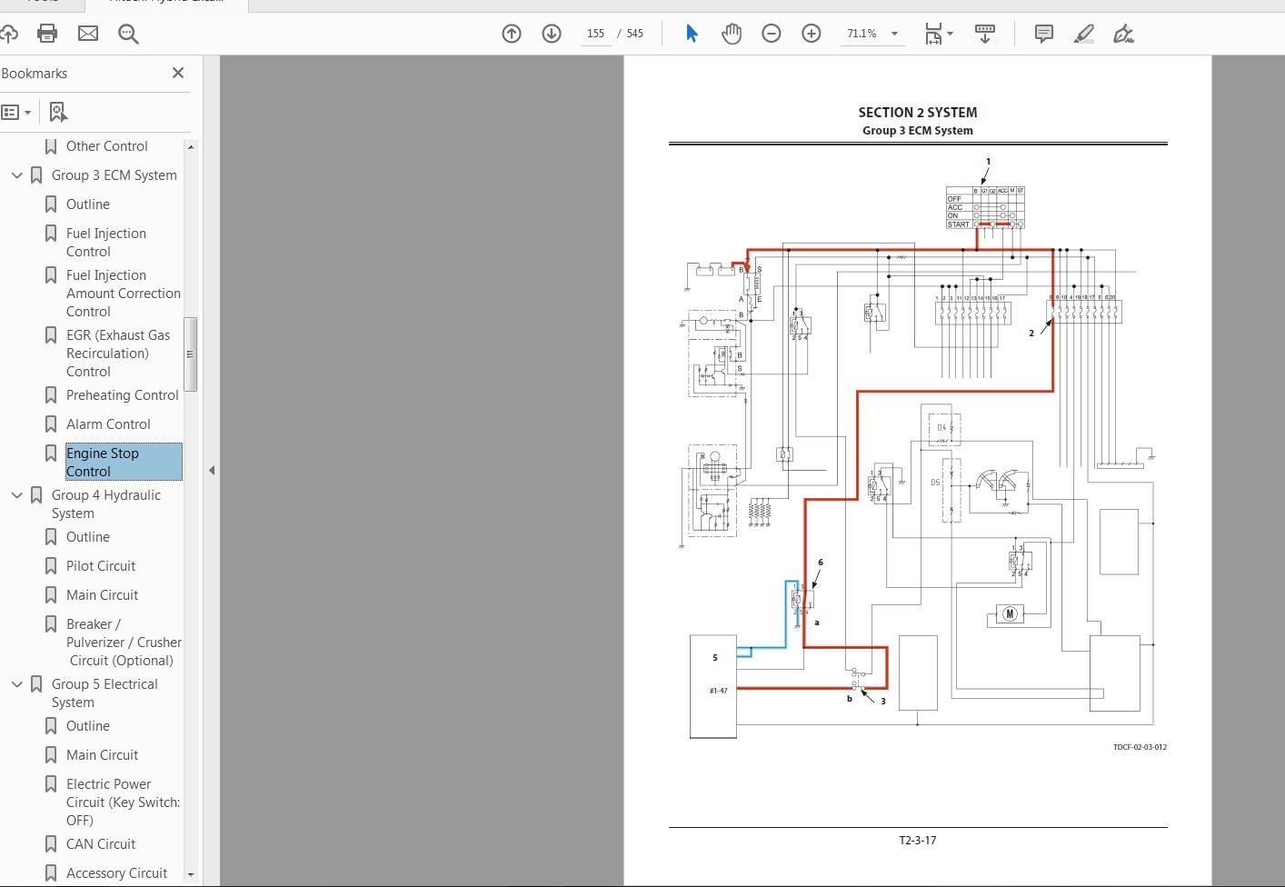 Hitachi Hybrid Excavator ZH210 210LC A Technical Manual TODCF EN 0020140714 3