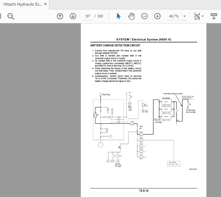 Hitachi Hydraulic Exacavator EX2600E 6 Technical Manual TOKBB EN 00 4