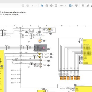 Hitachi Hydraulic Excavator EX1200 7 Electrical Circuit Diagram TTKAA90EN 00 3