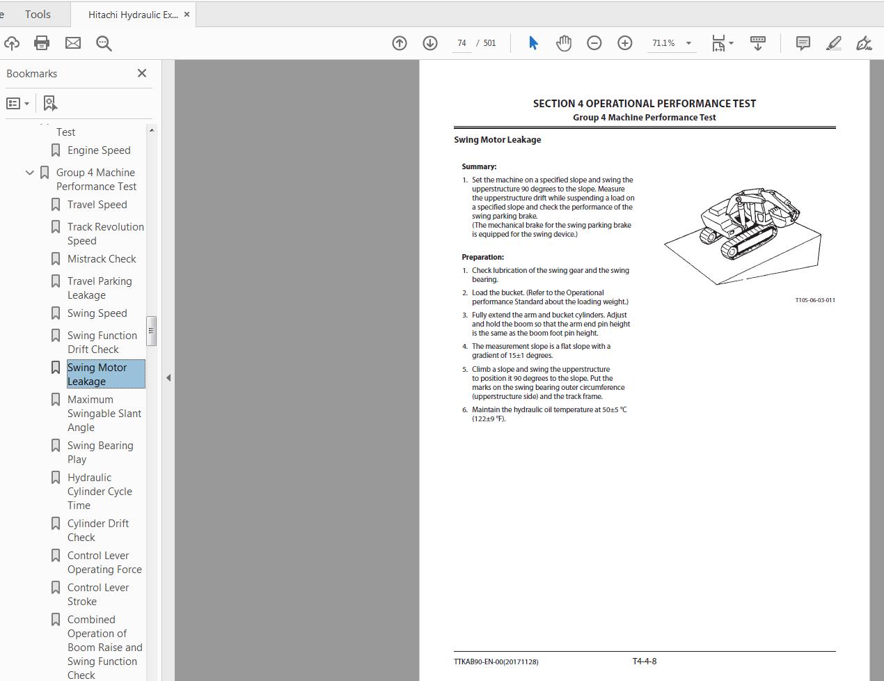Hitachi Hydraulic Excavator EX1200 7B Technical Manual TTKAB90 EN 00 2