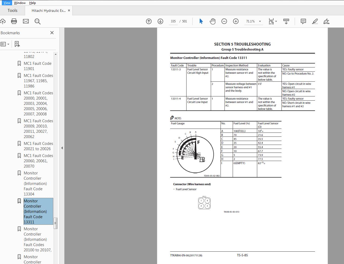 Hitachi Hydraulic Excavator EX1200 7B Technical Manual TTKAB90 EN 00 4