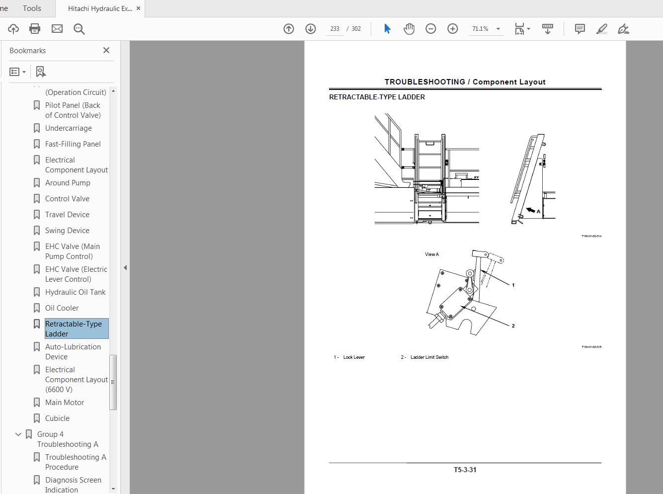 Hitachi Hydraulic Excavator EX1900E 6 Technical Manual TTKBC EN 00 3