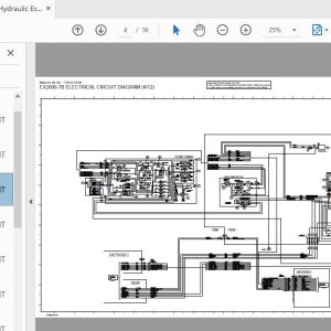 Hitachi Hydraulic Excavator EX2600 7B Electrical Circuit Diagram TTKEB91 EN 00 2