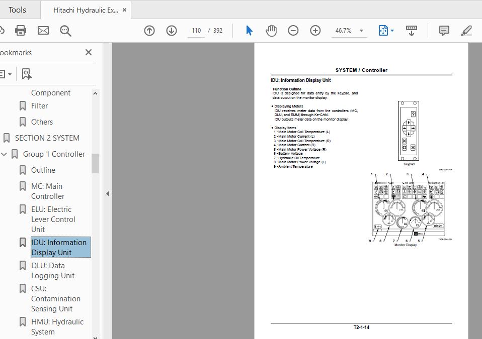 Hitachi Hydraulic Excavator EX5600E 6 Technical Manual TOKCB EN 00 2