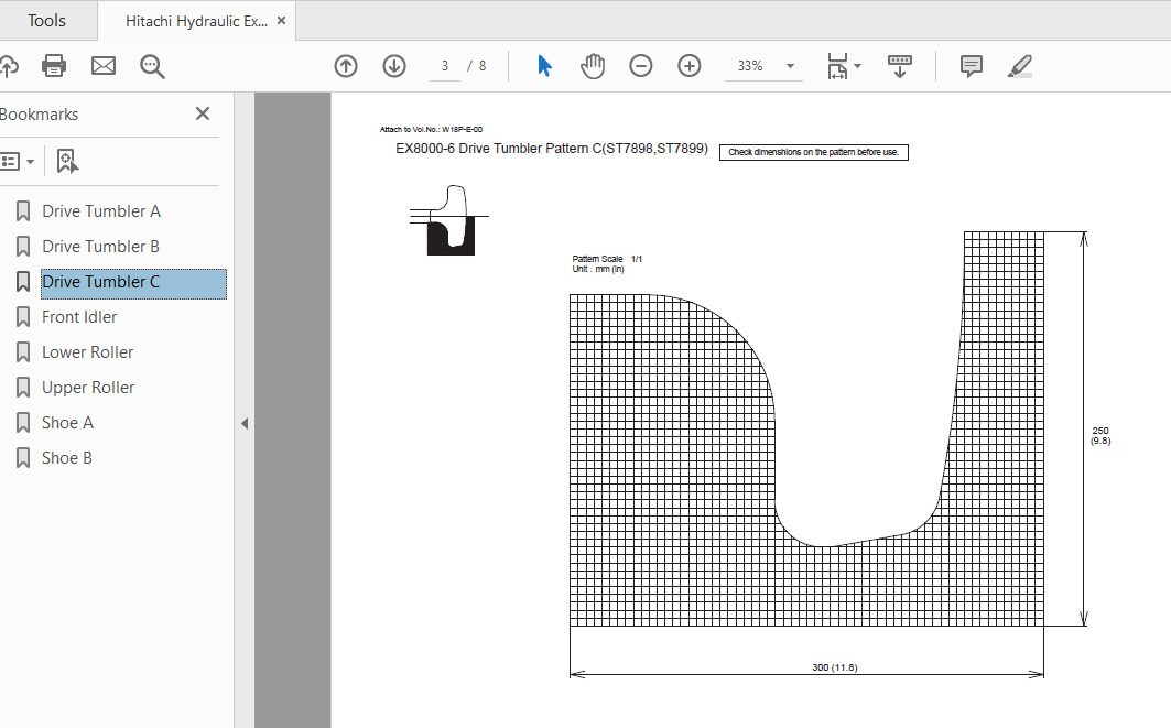 Hitachi Hydraulic Excavator EX8000 6 Electrical Circuit Diagram TT18P E 00 2