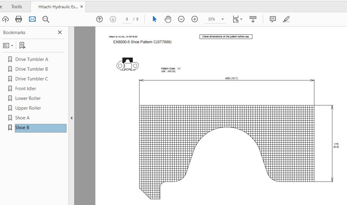 Hitachi Hydraulic Excavator EX8000 6 Electrical Circuit Diagram TT18P E 00 4