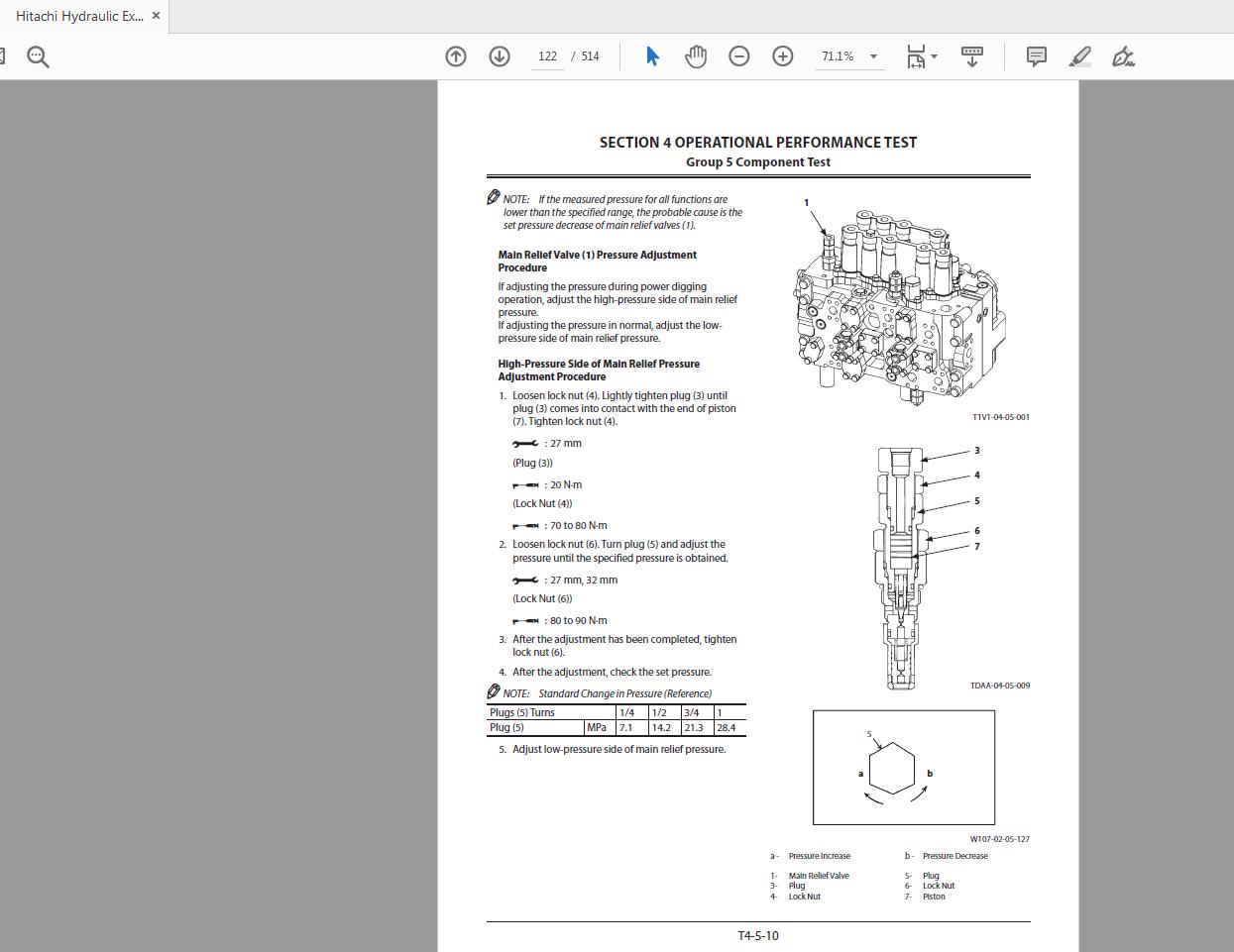 Hitachi Hydraulic Excavator ZX160LC 6 Technical Workshop Manual Circuit Diagram 2