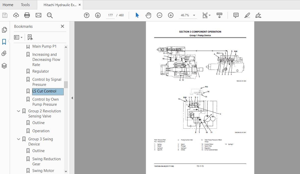 Hitachi Hydraulic Excavator ZX65USB 5B TAFD90 EN 00 Technical Manual20171108 2