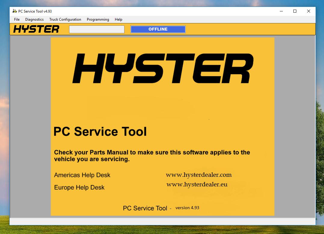 Hyster PC Service Tool v493 20191 1