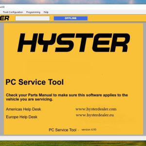 Hyster PC Service Tool v493 20191