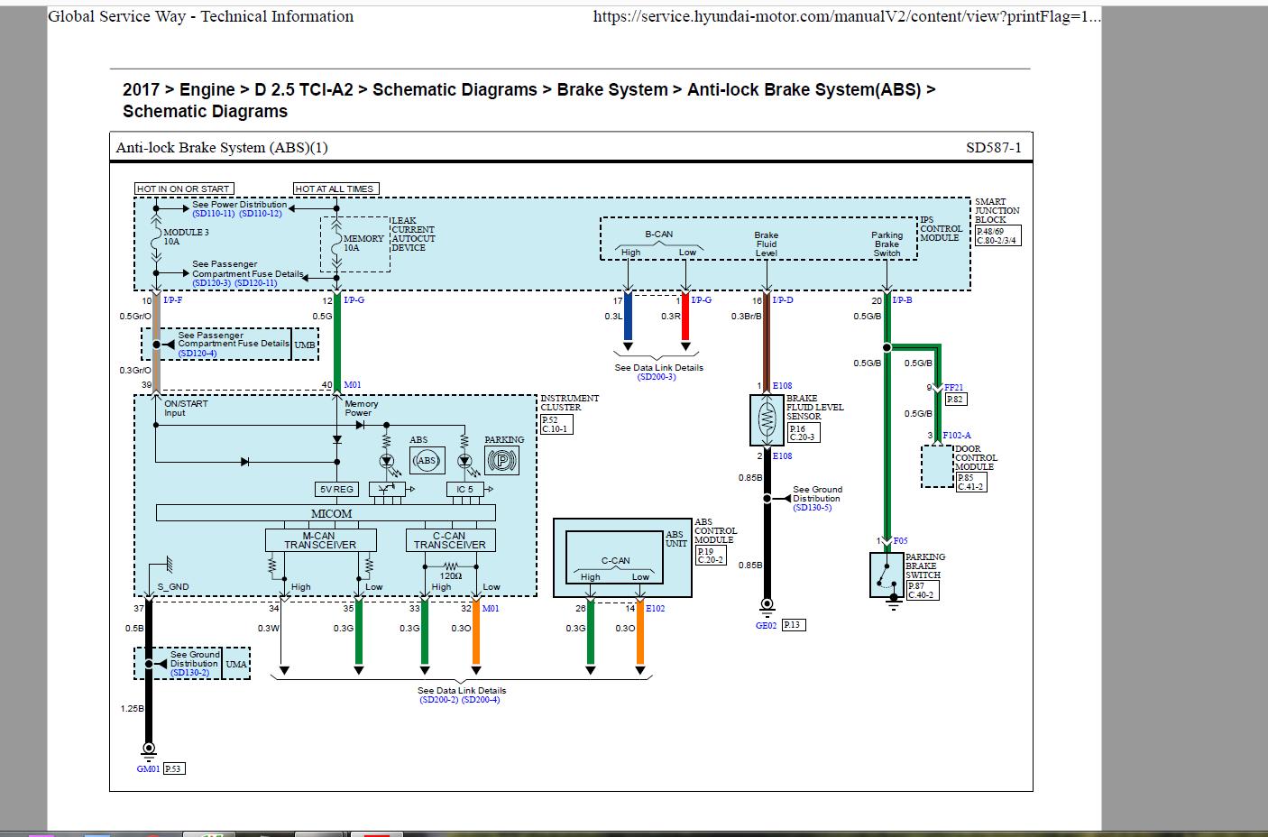 Hyundai Solati 2017 Global Service Way Technical InformationSchematic Diagrams 3