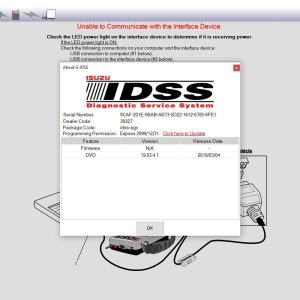 Isuzu IDSS Release 2019 Diagnostic Service System 2 2