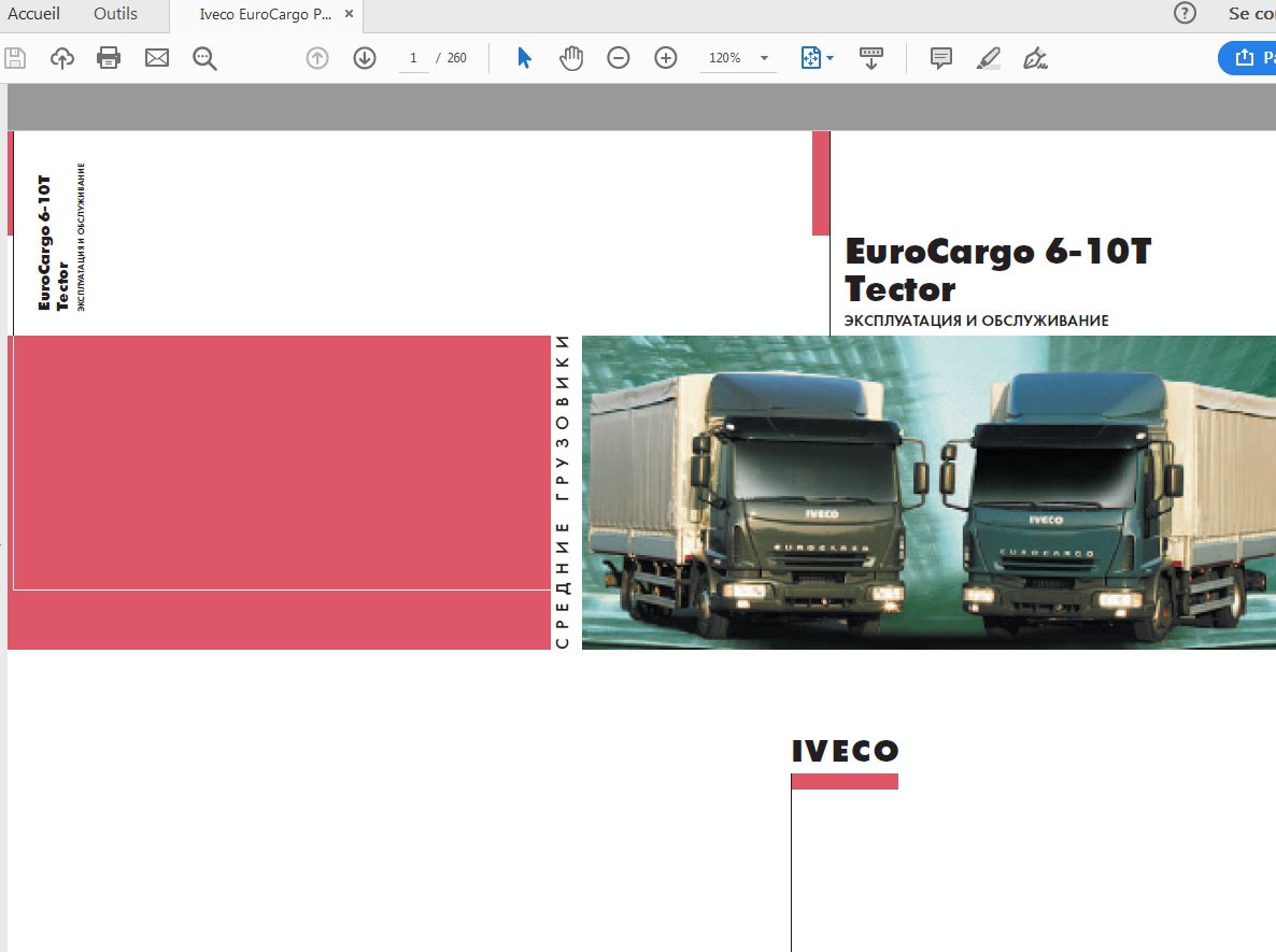 Iveco EuroCargo 6 10T PDF Operation and Maintenance Manual 1