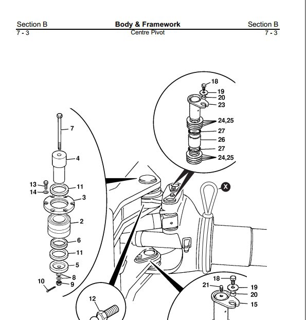 JCB Articulated Dump Trucks 714 718 Series Service Manual 3