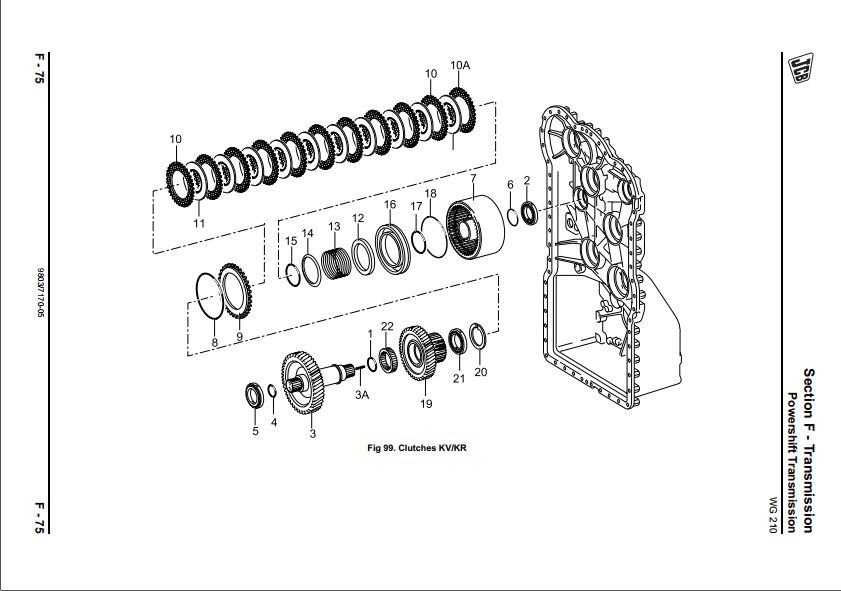 JCB Articulated Dump Trucks 722 Series Service Manual 4