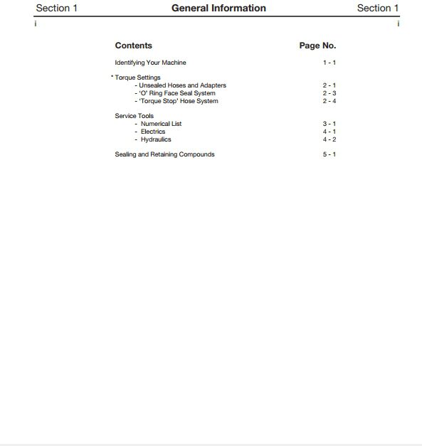 JCB Backhoe Loader 1CX 208s Service Manual 2