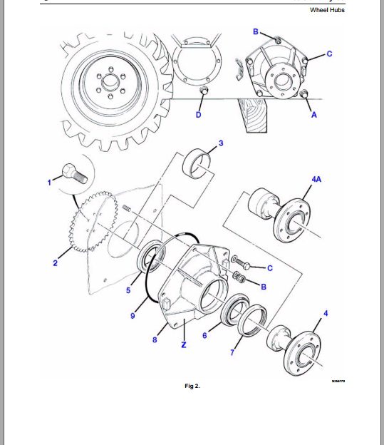 JCB Backhoe Loader 1CX Engine PerQlS 100 400 GNI Service Manual 4