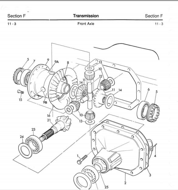 JCB Backhoe Loader 2CX Service Manual 3