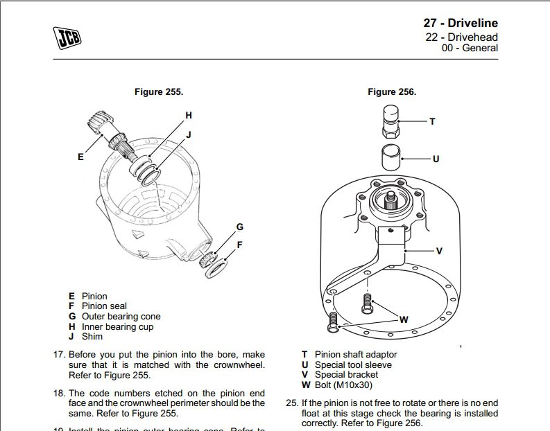 JCB Backhoe Loader 2DX Service Manual 3