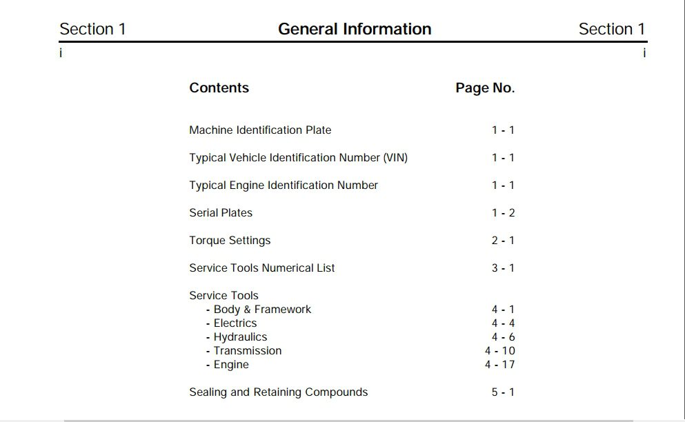 JCB Backhoe Loader 3CX 4CX 214 215 217 Variants Service Manual 2