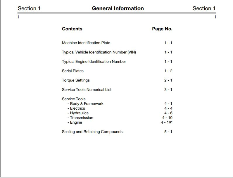 JCB Backhoe Loader 3CX 4CX 214e214 215 217 Variants Service Manual 2