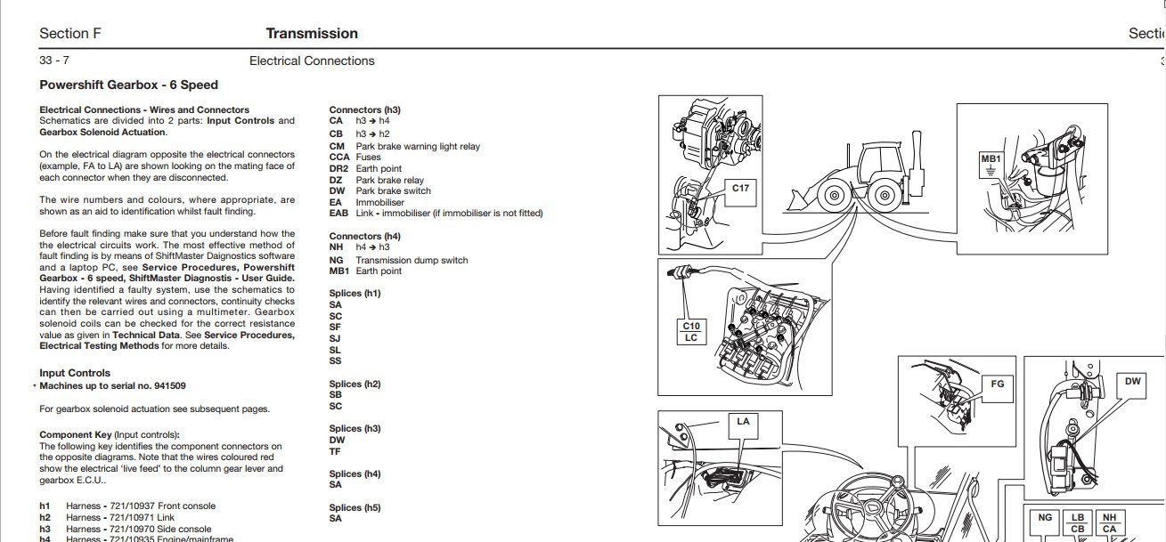 JCB Backhoe Loader 3CX 4CX 214e214 215 217 Variants Service Manual 4
