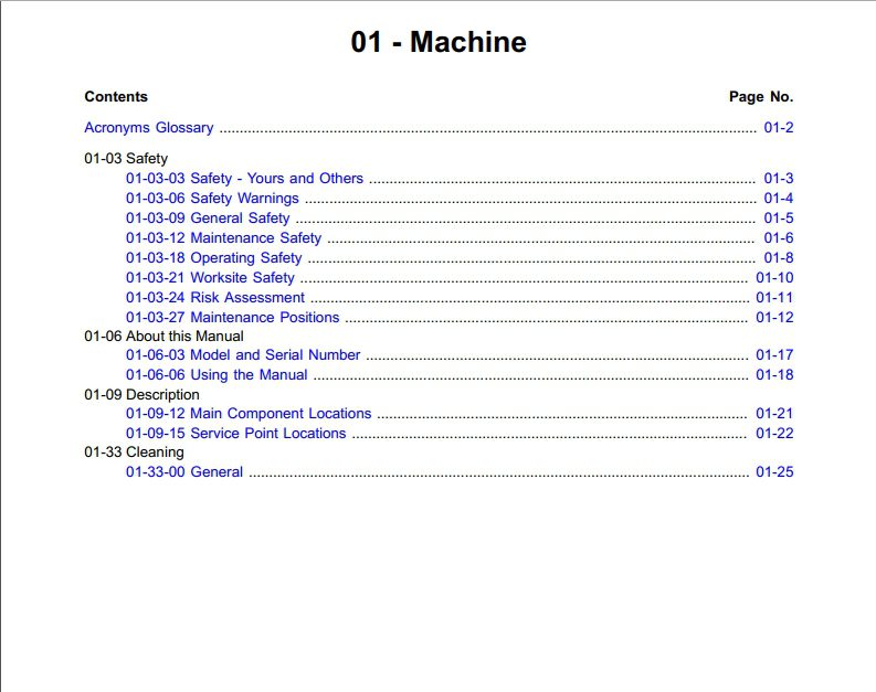 JCB Backhoe Loader 3CX 4CX SCX T4i T4F 55Kw Service Manual 2